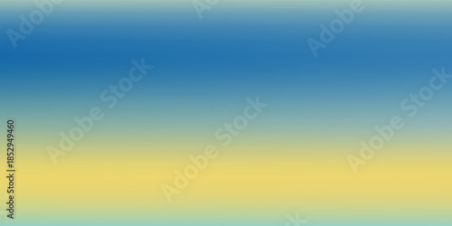 Abstract blurred gradient mesh background in blue and yellow colors of national flag of Ukraine. warm, yellow, poster modern