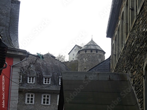Monschau, December 2025: Visit the beautiful city of Monschau in Germany during the festive season