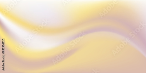 Tender Soft Gradient Mesh Blue, Orange Color Overlay Vector Background. Abstract Dreamy Magic Sky, Sea Pearlescent Wallpaper. Defocused Purple, Gold Sky Sunset, Sunrise Funky Vibrant Holographic Teal