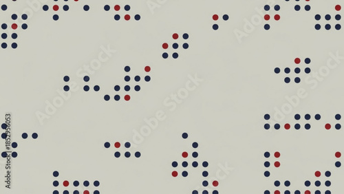 Abstract pattern of scattered dots and clusters minimalist graphic design element with a retro feel perfect for backgrounds and digital art