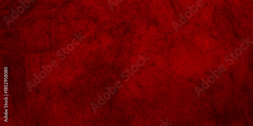 Distressed rough grunge texture surface red color old concrete wall background. Grungy red canvas background or texture. marble texture background. red paper texture vintage background for banner .	