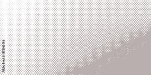 Seamless vector abstract geometric background featuring a grey mesh texture with dots and square patterns for a modern wallpaper design