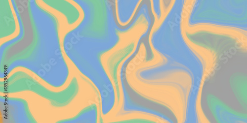 abstract background. Abstract background with organic shapes in shades of green, yellow and orange.  marble and liquid abstract background with oil painting streaks . watercolor mix fluid texture .
