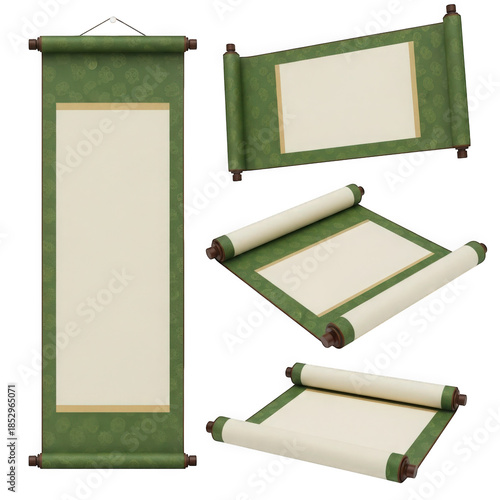 Wallpaper Mural Collection of traditional scrolls Torontodigital.ca