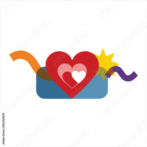 A simple graphic indicating the availability or type of a vector file asset