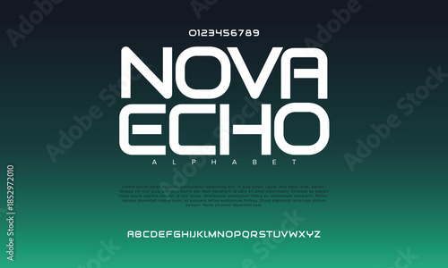 Sport Modern Future Logo Alphabet Font and Number. Typography abstract italic bold fonts technology, sport, movie brand and logos. vector illustration