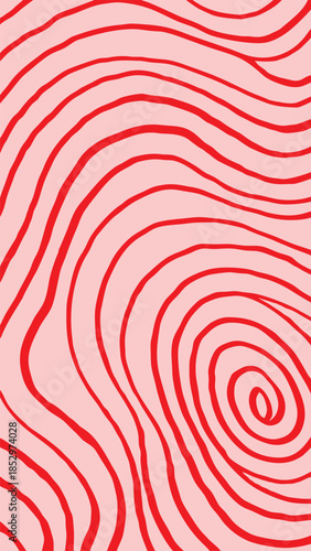 swirl background pattern. 1970 Aesthetic Textures with Flowing Waves