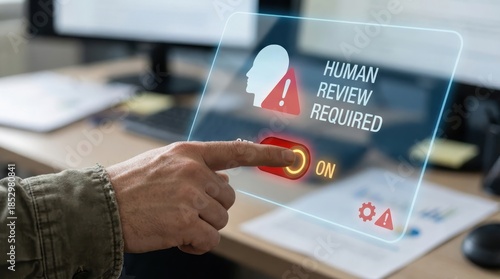 Hand pressing virtual 