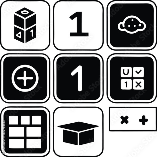 Finance line icons set. Money payments elements outline icons collection.