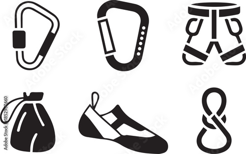 Gardening Tools and Plant Icons Collection