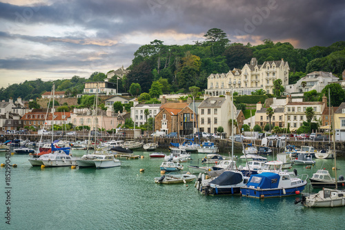 Photography The harbour in St Aubin in Jersey on one of the Channel Islands