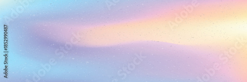 Holographic gradient. Pearlescent rainbow foil gradation. Pastel color hologram texture. Vector illustration