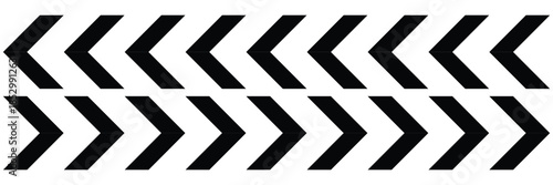 Slash lines pattern. Border with tilted parallel stripes. Embroidery ornament with slanted stitches on white background. Geometric print for caution tape or barrier.  Eps 10