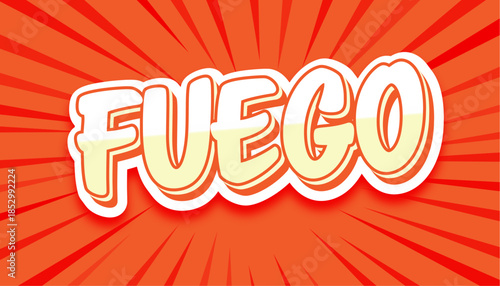 fire text effect 100 percent editable