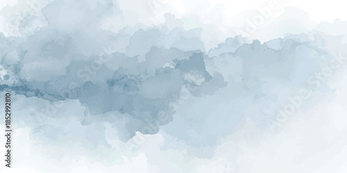 Dreamy pastel watercolor background with soft flowing washes in blue, lavender, and coral,clouds in gentle hues, perfect for creative and calming designs.