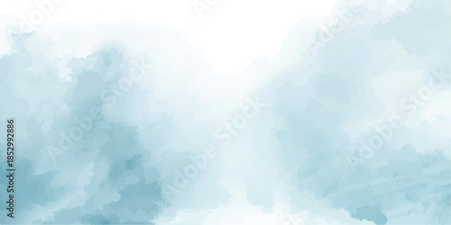 Blue sky with white cloud. Blue background. The summer sky is colorful clearing day and beautiful nature in the morning.brush strokes displaying a serene backdrop ideal for elegant designs.