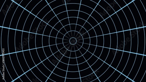 Classic retro   tunnel background featuring geometric line patterns and smooth forward motion