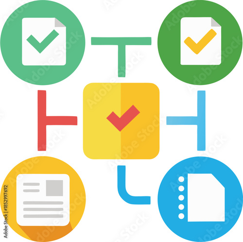 Round social media icons or social network logos flat vector icon set / collection for apps and websites