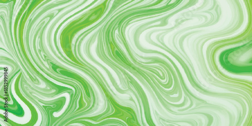 Seamless Abstract Lime Green and White Marble Liquid Swirl Texture Background with Fluid Ink Waves, Organic Acrylic Flow, and Smooth Marbled Patterns for Modern Branding, Digital Art, and Contemporary