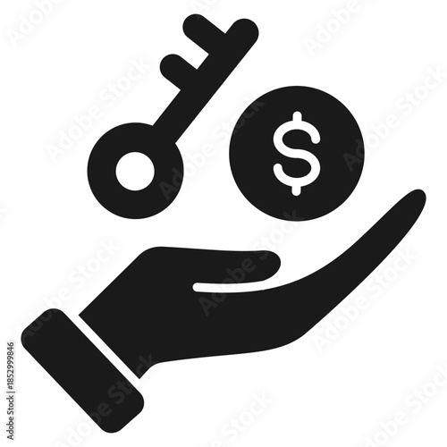 Opportunities Glyph Icon Vector Illustration