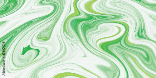 Seamless Abstract Lime Green and White Marble Liquid Swirl Texture Background with Fluid Ink Waves, Organic Acrylic Flow, and Smooth Marbled Patterns for Modern Branding, Digital Art, and Contemporary