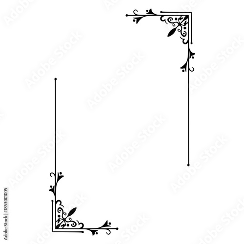 vector illustration of a fishing net
black and white frame
black and white border