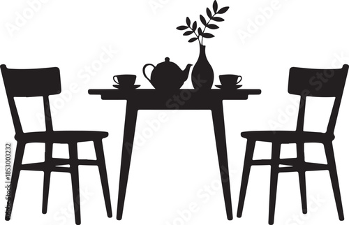 Simple tea setting