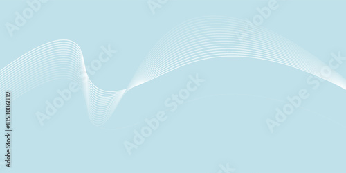 Modern abstract background. Glossy white gradient circle lines. Minimal geometric pattern. Simple graphic elements. Futuristic concept. Suitable for cover, poster, banner, brochure,
