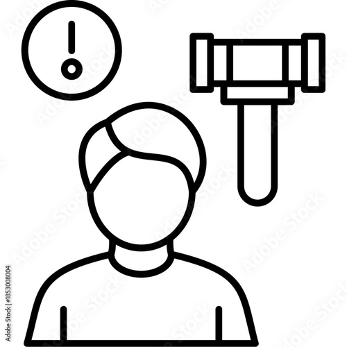 Disciplinary Action Icon