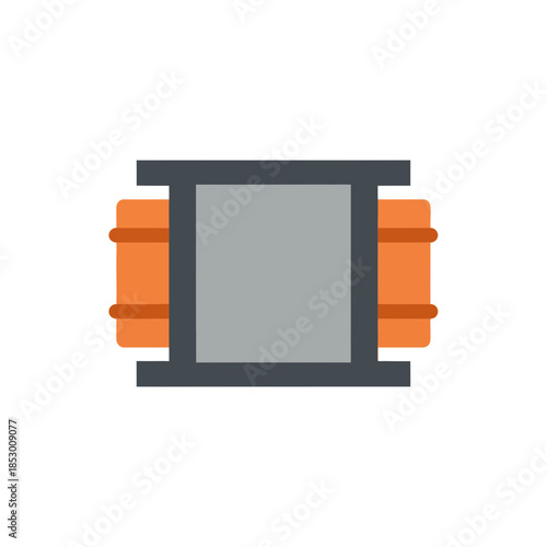 Amplifier Electronic Component Vector Icon