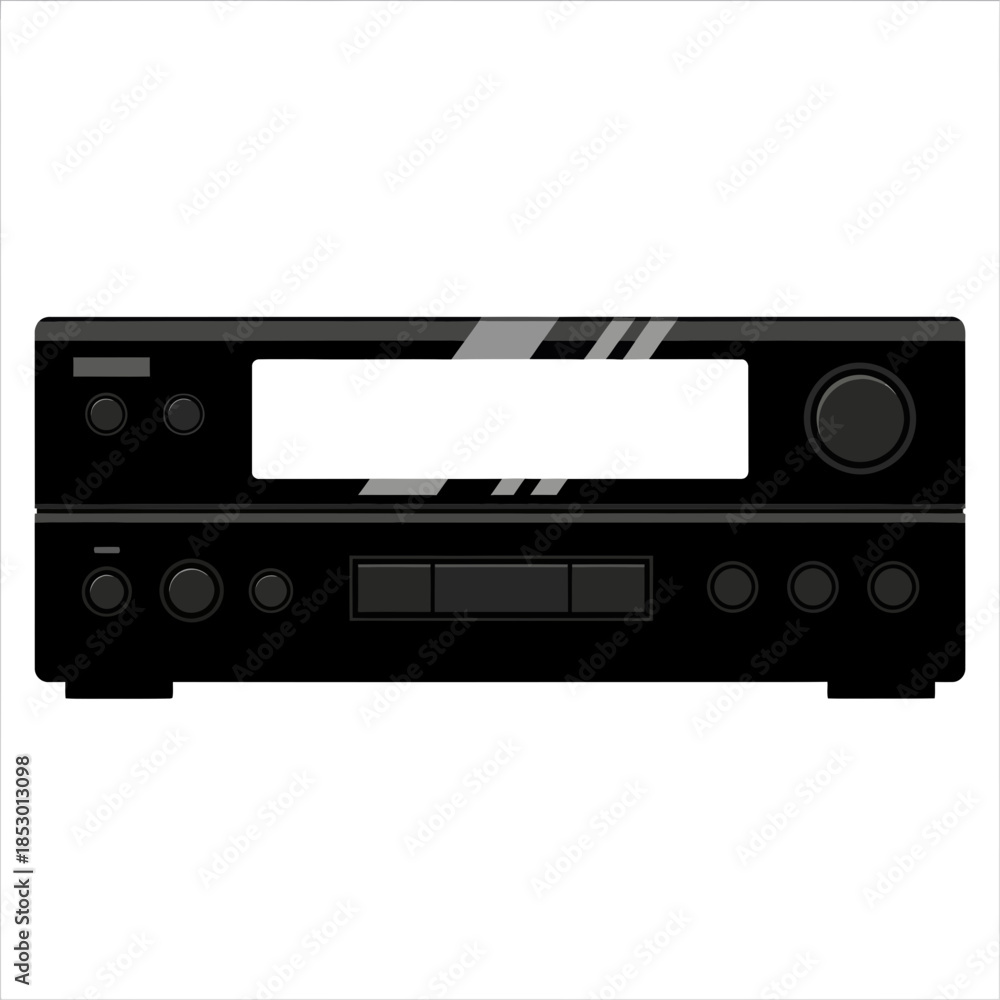 Fototapeta premium Audio Amplifier Receiver Technology