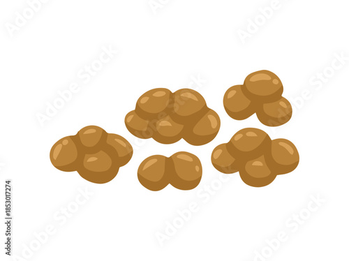 Human Feces Soft Blobs with Dear Cut Edges and Lacking Fibre Type
