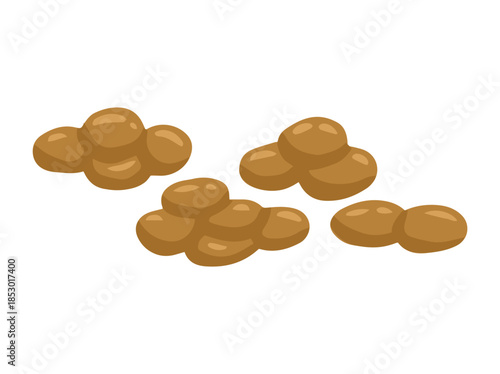 Human Feces Soft Blobs with Dear Cut Edges and Lacking Fibre Type
