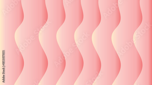Abstract pink wavy vertical background with gradient effect