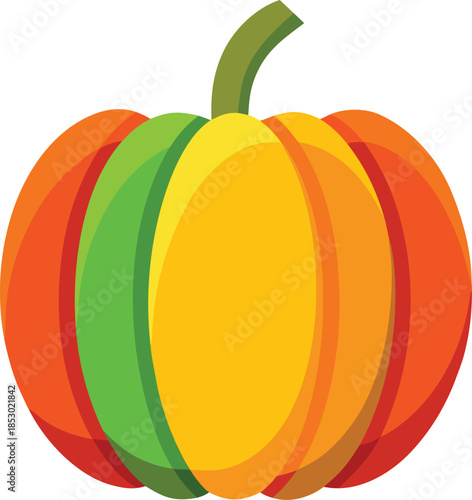 pumpkin isolated on white background