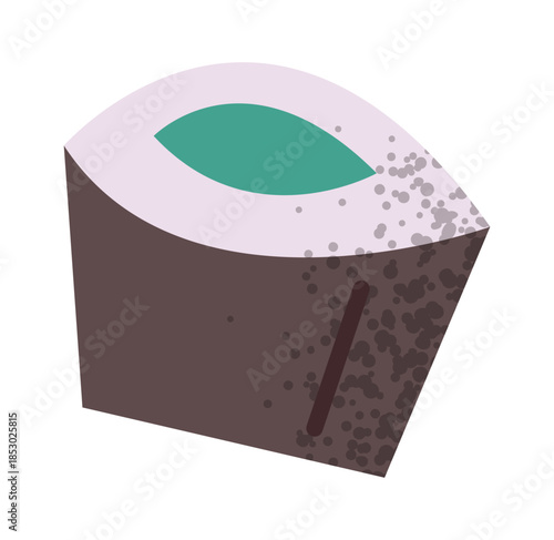 Gunkan maki sushi street food