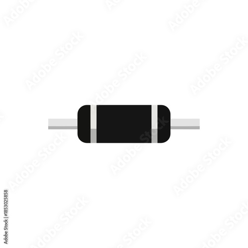 Diode Electronic Component Illustration