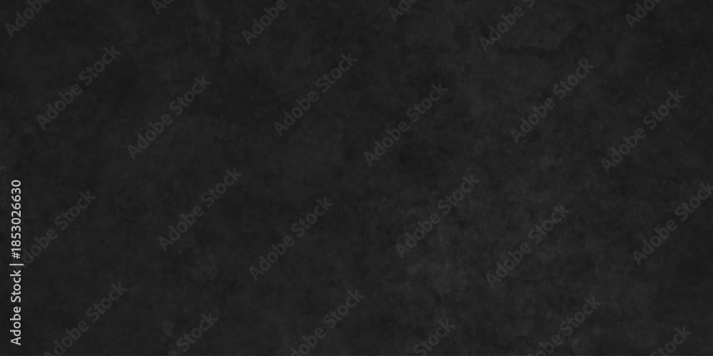 Fototapeta premium Dark black old wall paper grunge background. black blackboard and chalkboard texture. Dark black concrete wall texture element vintage grunge charcoal paint rough, distress backdrop background.