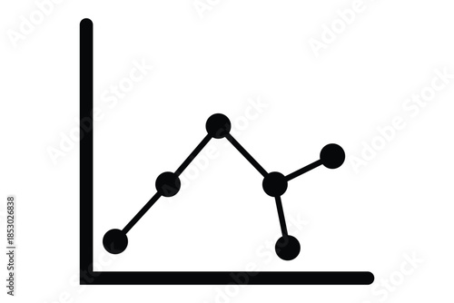Business Growth and Data Analytics Vector Set with Bar Charts, Upward Arrows, Audio Waveforms, and Geometric Network Elements – Modern Infographic and Information Flow Illustration