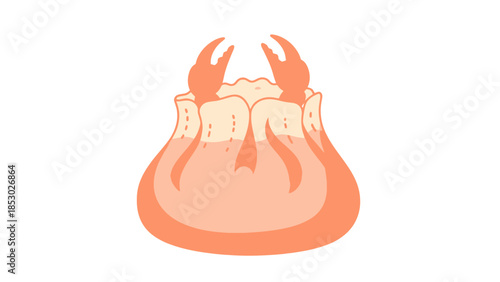 Seafood Dumpling with Crab Claws Emerging