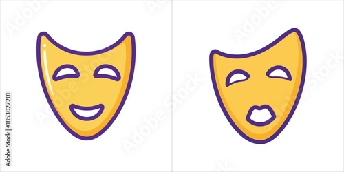 Theatre Masks Drama Comedy Tragedy