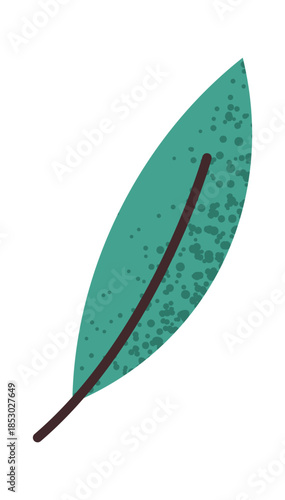 Fresh seasoning leaf herbal sticker