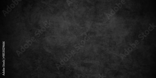 Dark black old wall paper grunge background. black blackboard and chalkboard texture. Dark black concrete wall texture element vintage grunge charcoal paint rough, distress backdrop background.