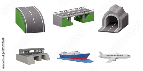 transportation infrastructure and vehicles