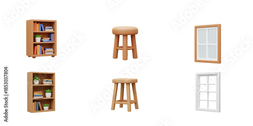 Wooden Furniture Set for Home