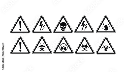 Warning signs and symbols