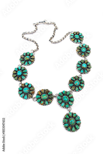 Quality Native American silver and turquoise necklaces