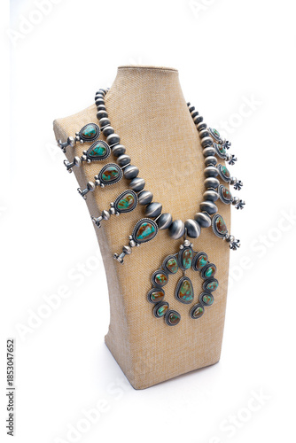 Quality Native American silver and turquoise necklaces