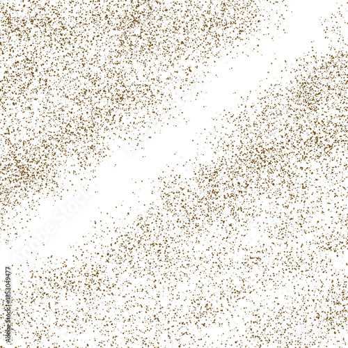 Dust and sand clouds on transparent background. Realistic dust clouds. Brown crumbly ground smoke effect, environmental pollution.	