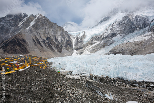 Everest south base camp view, Nepal